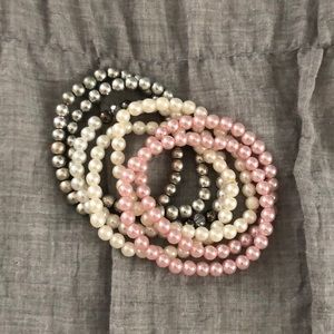 Pearl bracelets